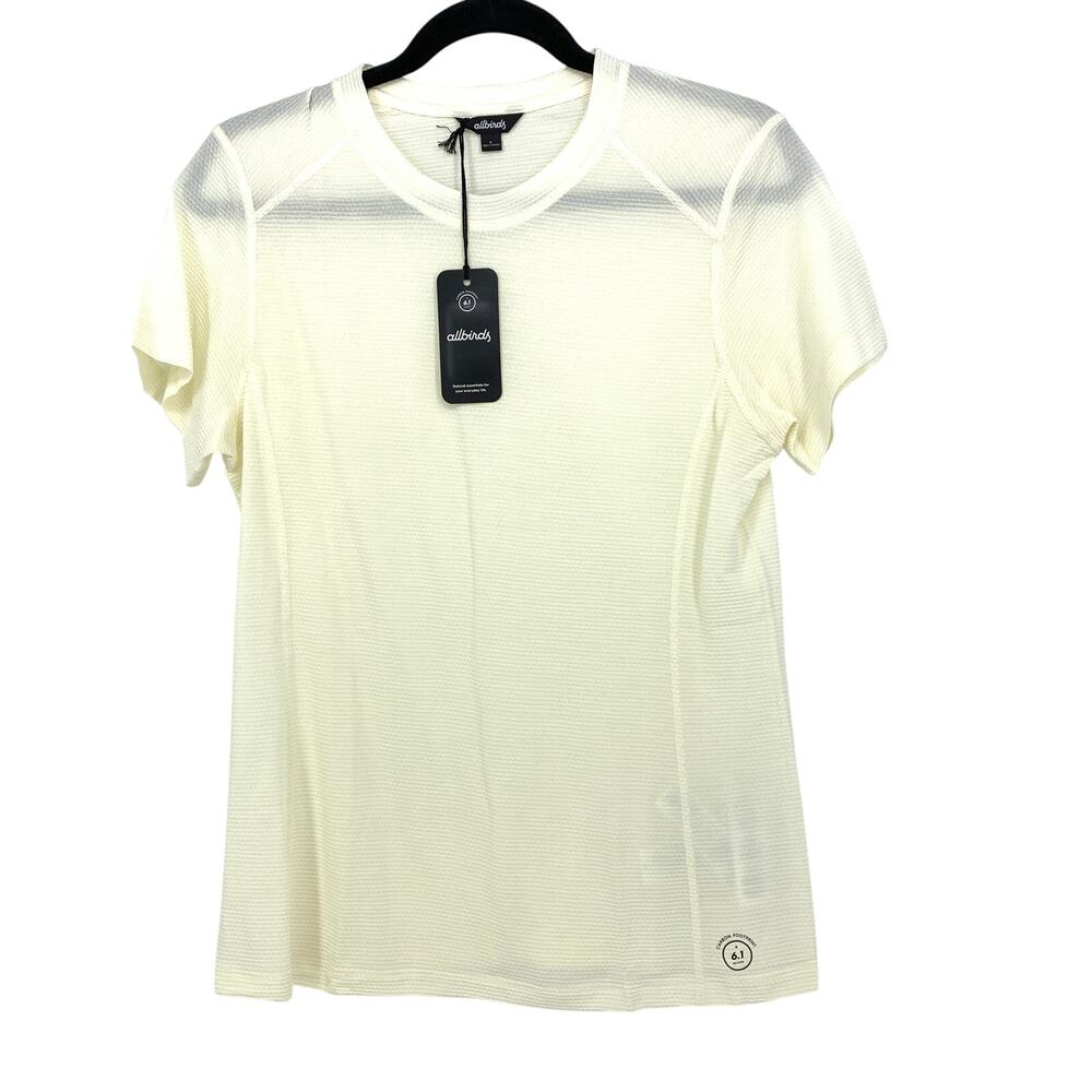 Allbirds Cream Short Sleeve Tee